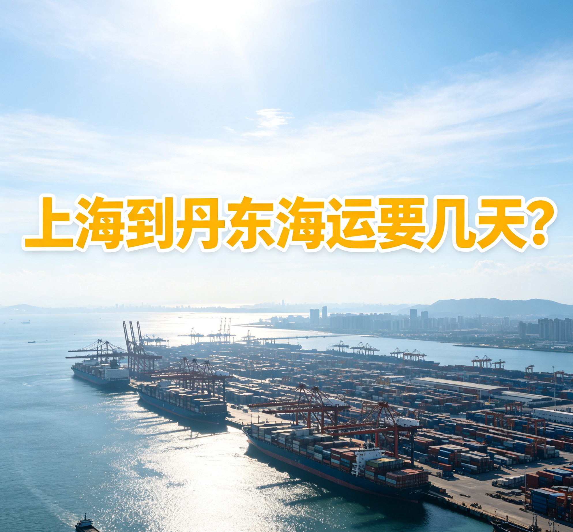 上海到丹东海运要几天？时效、流程全解析